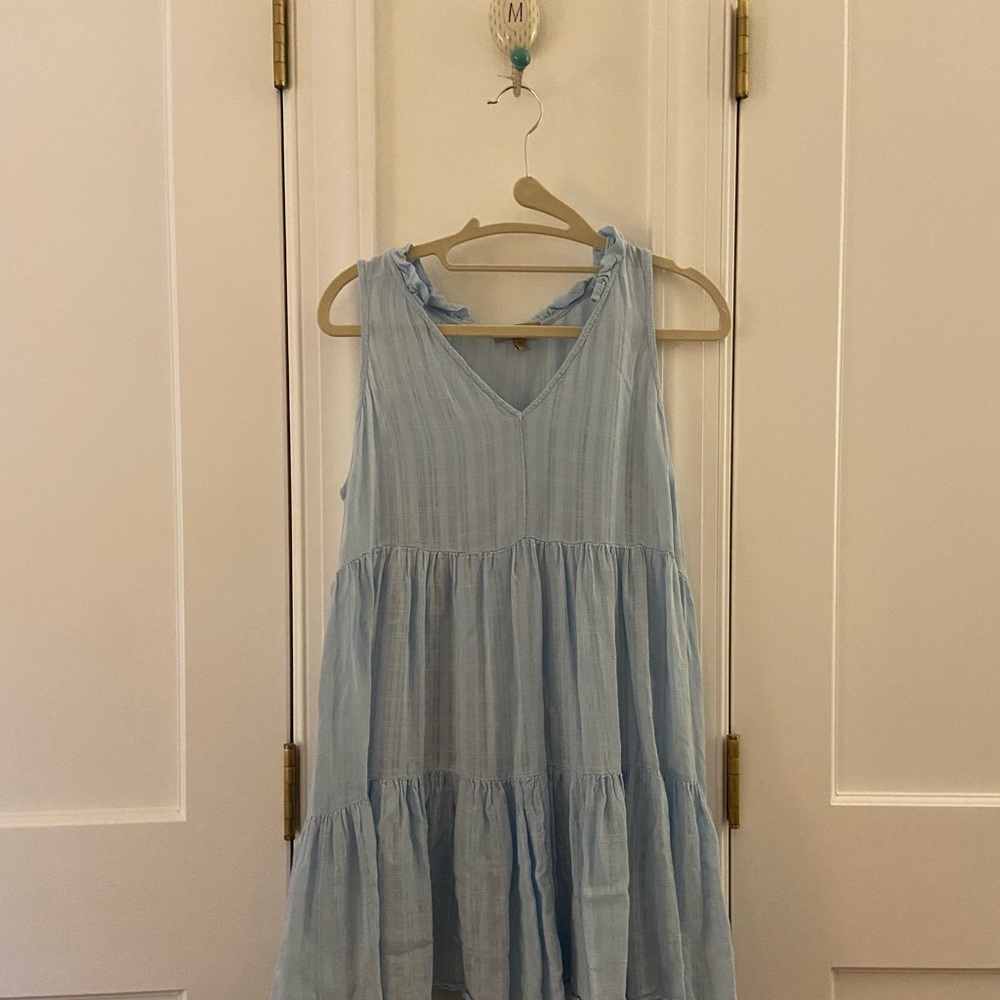 Light blue mini dress